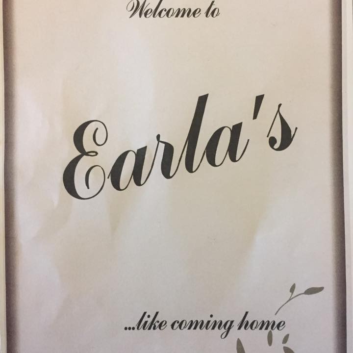 Earla's logo on paper