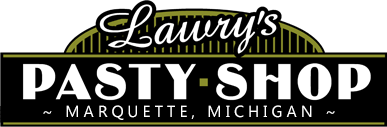 Lawry's Pasty Shop logo in Marquette, Michigan.