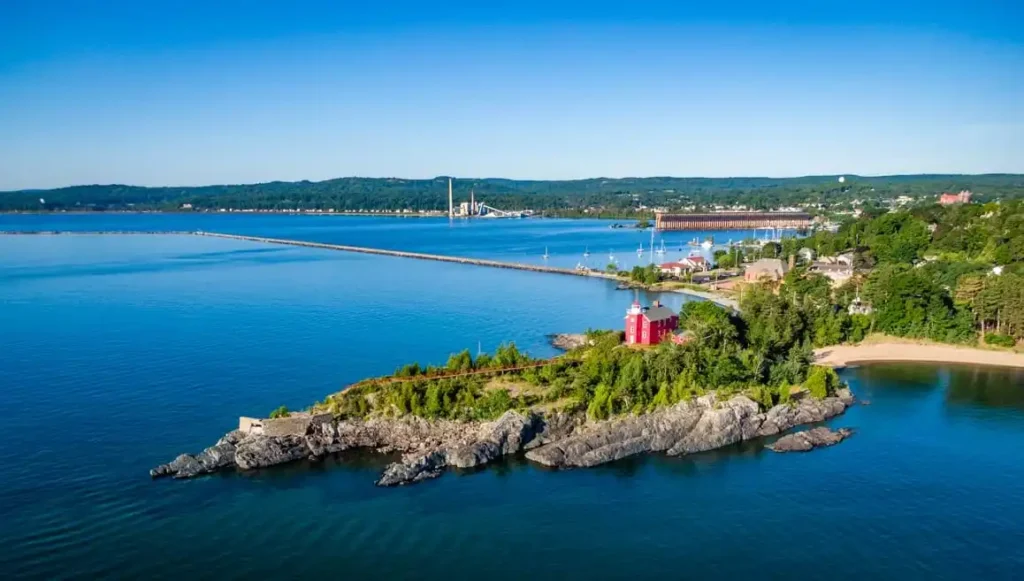 Marquette Lighthouse - Upper Peninsula Michigan